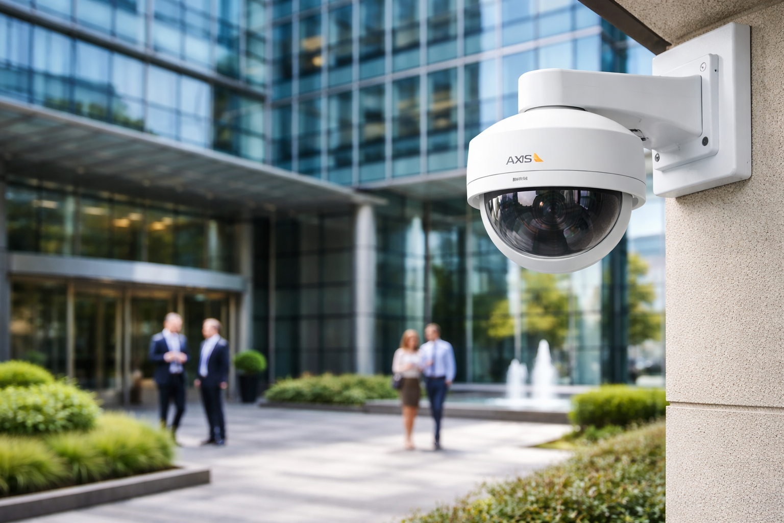 security camera installation miami commercial office building